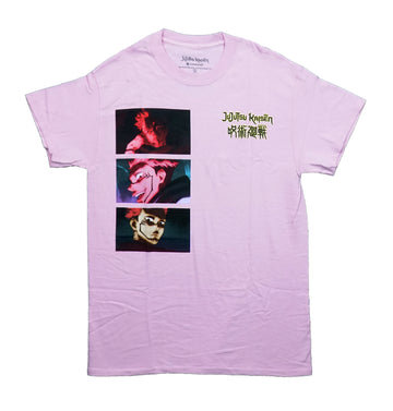 Jujutsu Kaisen Mens T-Shirt - Sukuna Yuji Side Panels Image