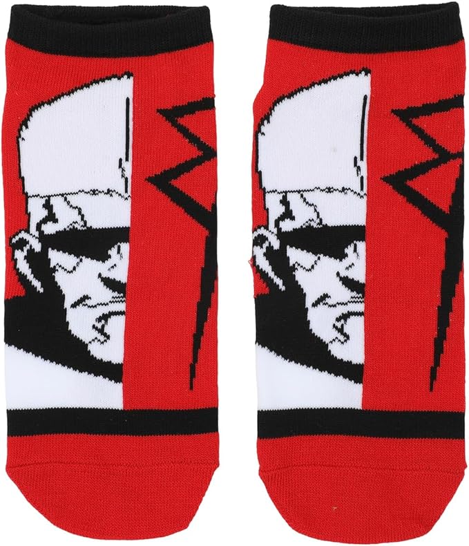 Bioworld Cyberpunk Edgerunners Character Illustrations Adult 5-Pair Casual Crew Socks