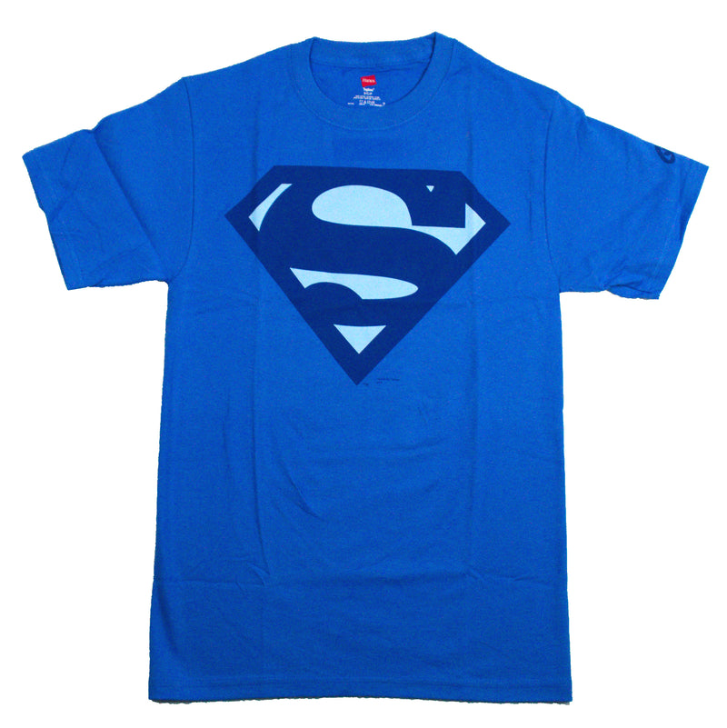 Graphitti Designs Superman Classic Blue Emblem DEADSTOCK VINTAGE T-SHIRT