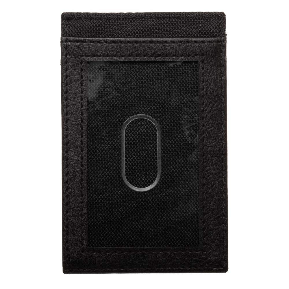 BW Harry Potter Deathly Hallows Badge Front Pocket Wallet,Black,One Size