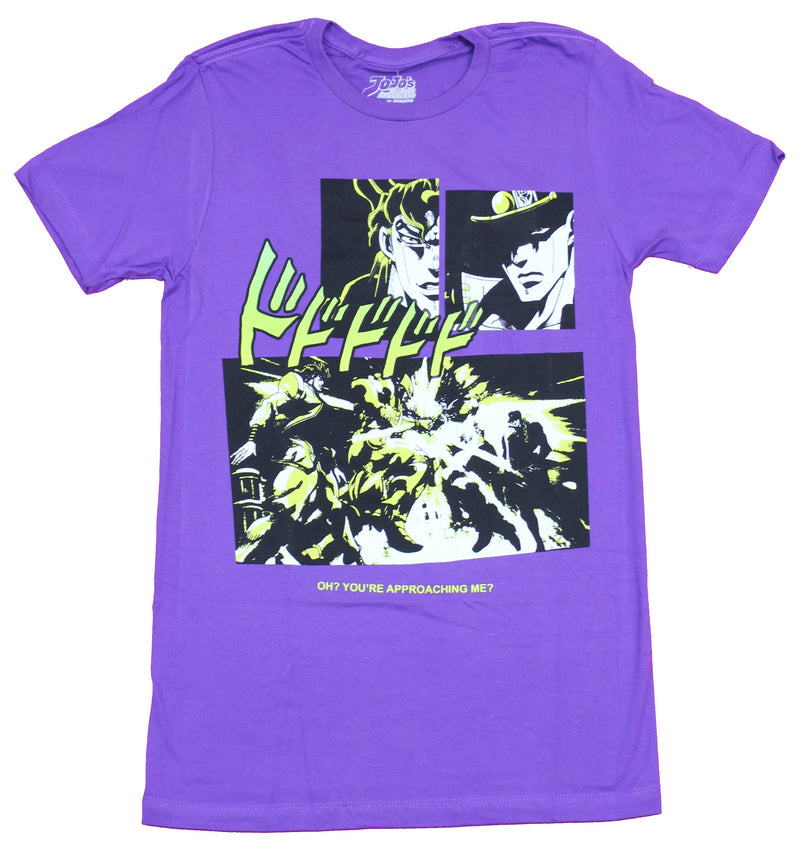 Jojo's Bizarre Adventure Mens T-Shirt - Oh You're Approaching Me Sequence