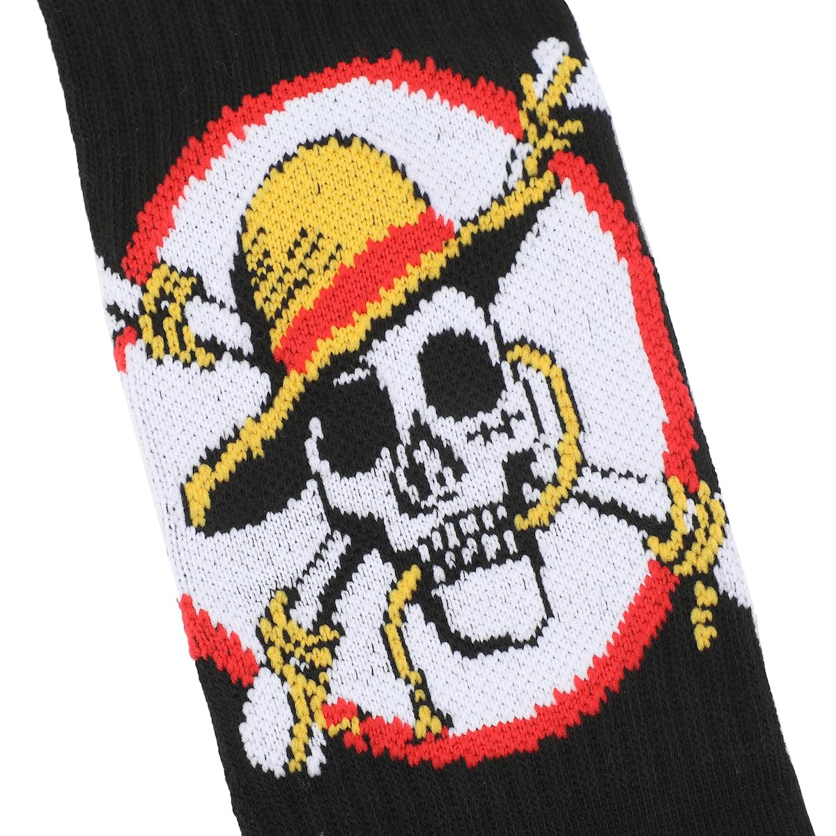 Bioworld One Piece Live Action Straw Hat Pirates Adult 3-Pair Casual Crew Socks
