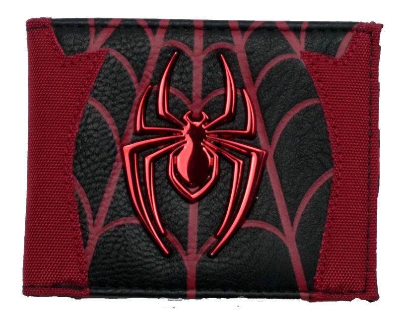 Spider-man Mens Wallet - Miles Morales Gamer Verse Emblem