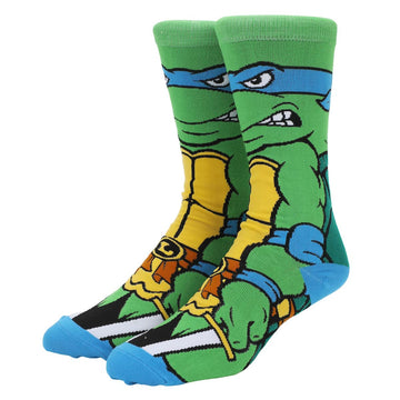 Bioworld Teenage Mutant Ninja Turtles Animigos Men’s Crew Socks