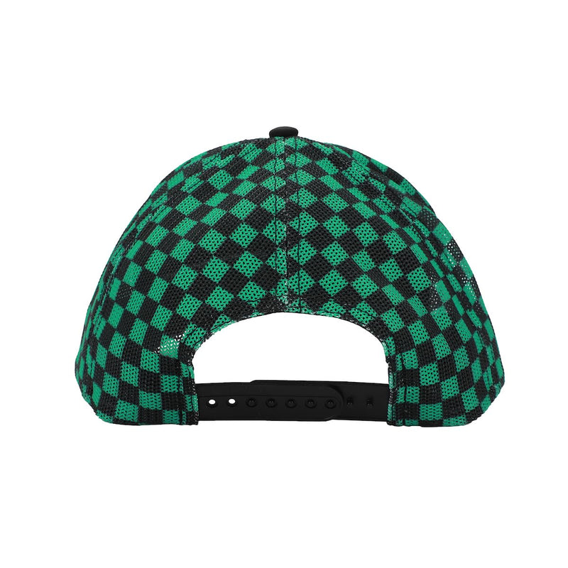 Demon Slayer Tanjiro Water-Resistant Trucker Hat-OSFA Multicolor