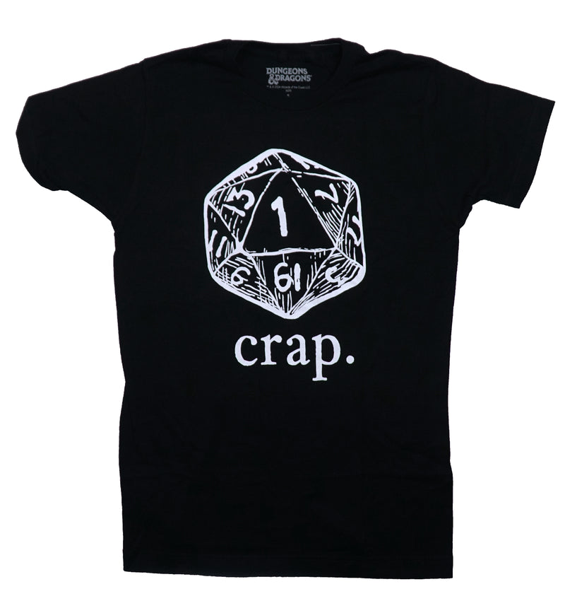 Dungeons & Dragons Mens T-Shirt - Dice Above Crap - Inmyparentsbasement.com
