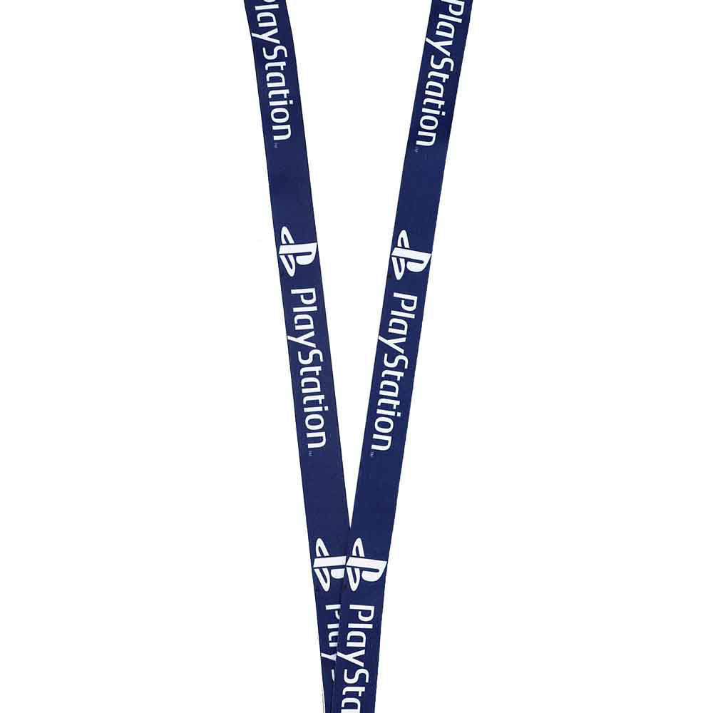 PlayStation Lanyard Featuring Button Symbols With Charm