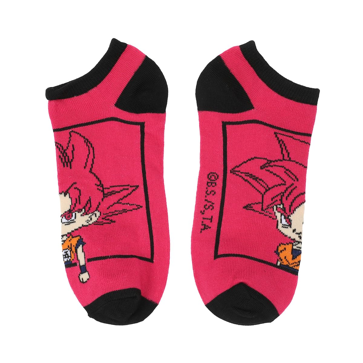 Dragon Ball Super Goku Saiyan Transformations Adult 5-Pair Ankle Socks