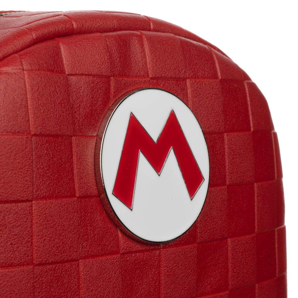 Bioworld Super Mario Brothers Mini Backpack Merchandise - Red and Blue