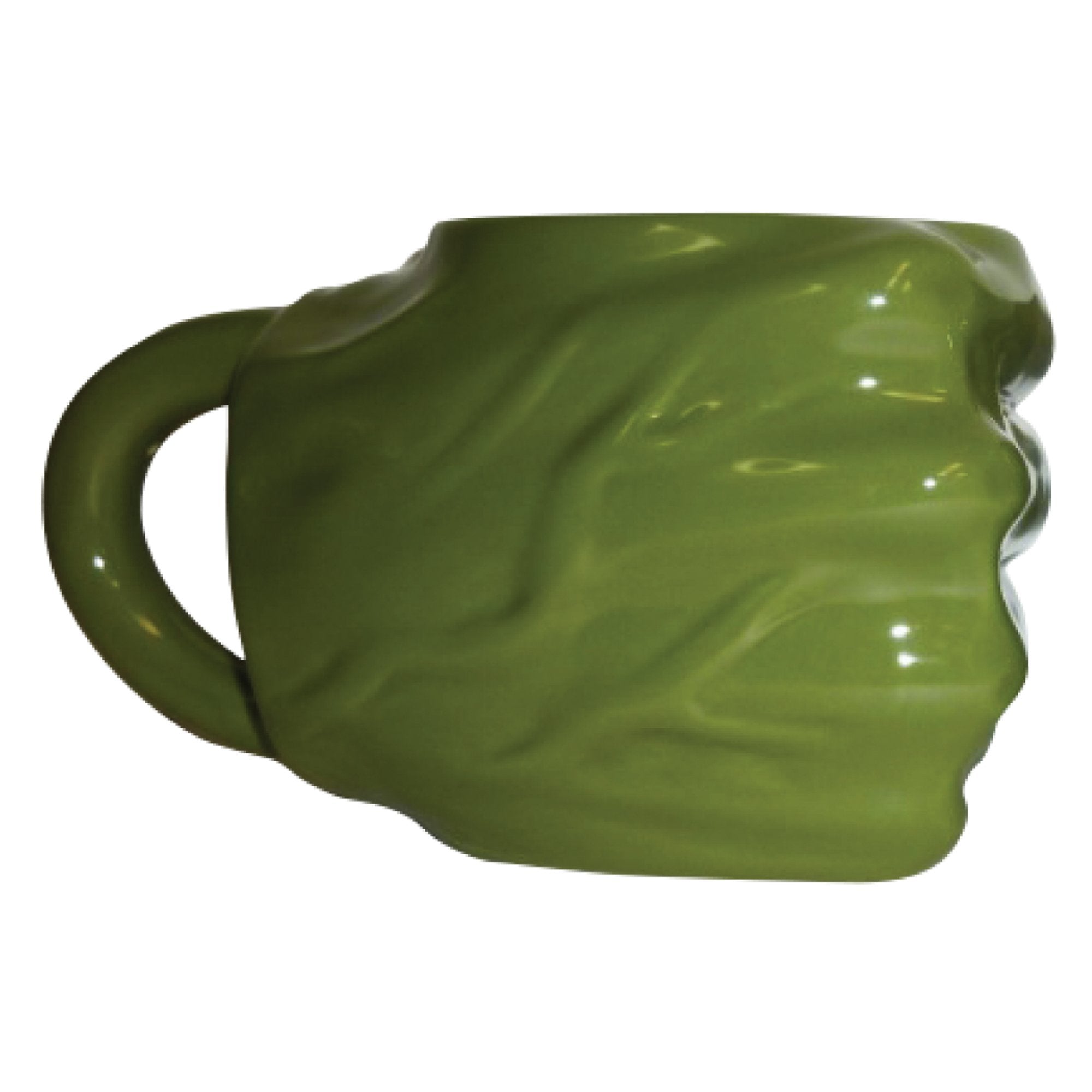 Vandor Marvel Hulk Fist Shaped Ceramic Soup Coffee Mug Cup, 4.3 x 6.3 Inch, 1 Count (Pack of 1)
