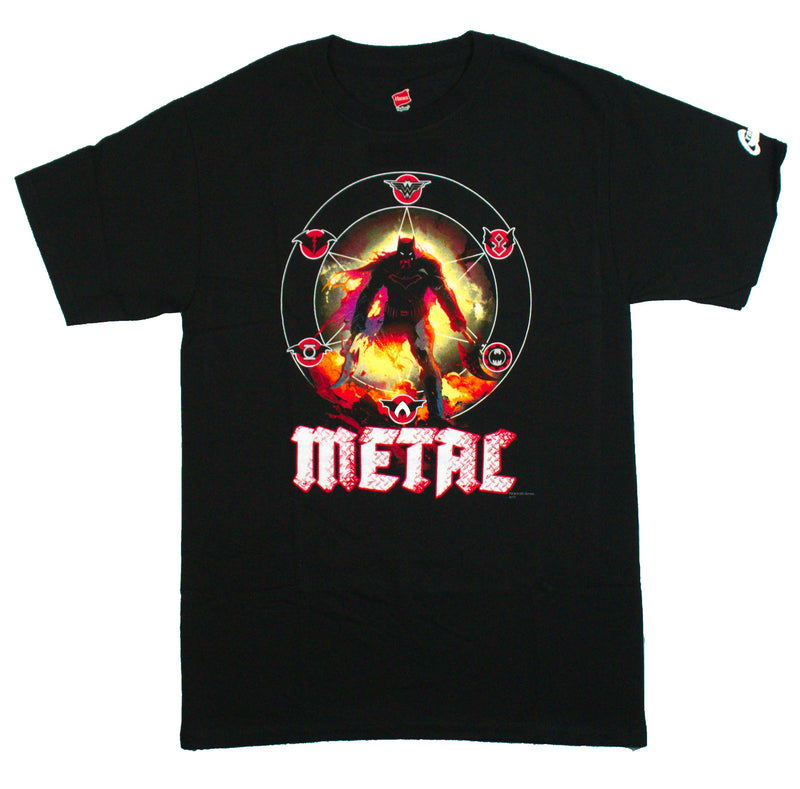 Graphitti Designs Batman Death Metal Pentagram DEADSTOCK VINTAGE T-SHIRT NOS