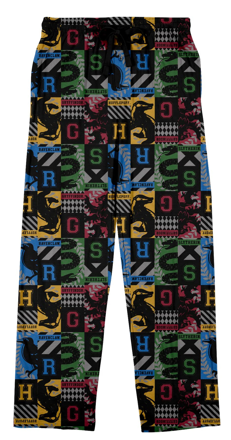 Harry Potter Hogwarts Houses AOP Men's Sleep Pajama Pants
