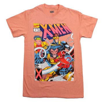 X-Men Mens T-Shirt - Issue 4 Jim Lee Cover Wolvy Vs Omega Red