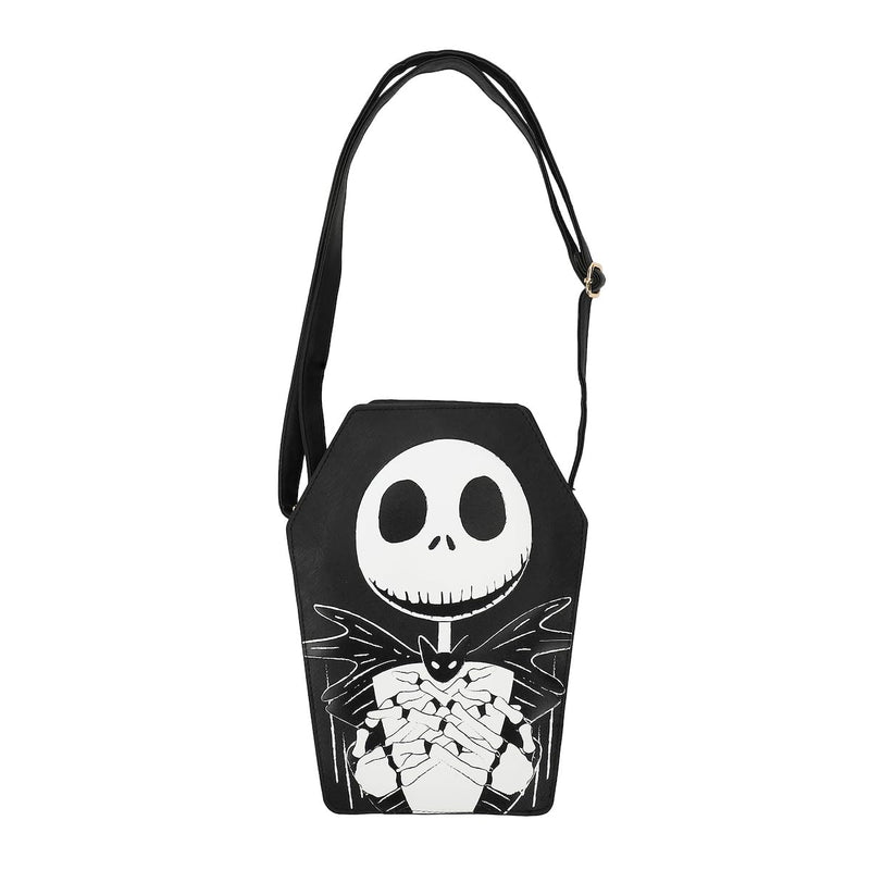 Nightmare Before Christmas Jack Skellington Coffin 11" Crossbody Bag - Inmyparentsbasement.com