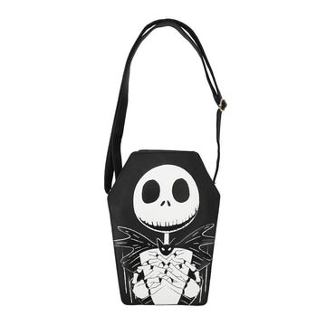 Nightmare Before Christmas Jack Skellington Coffin 11" Crossbody Bag