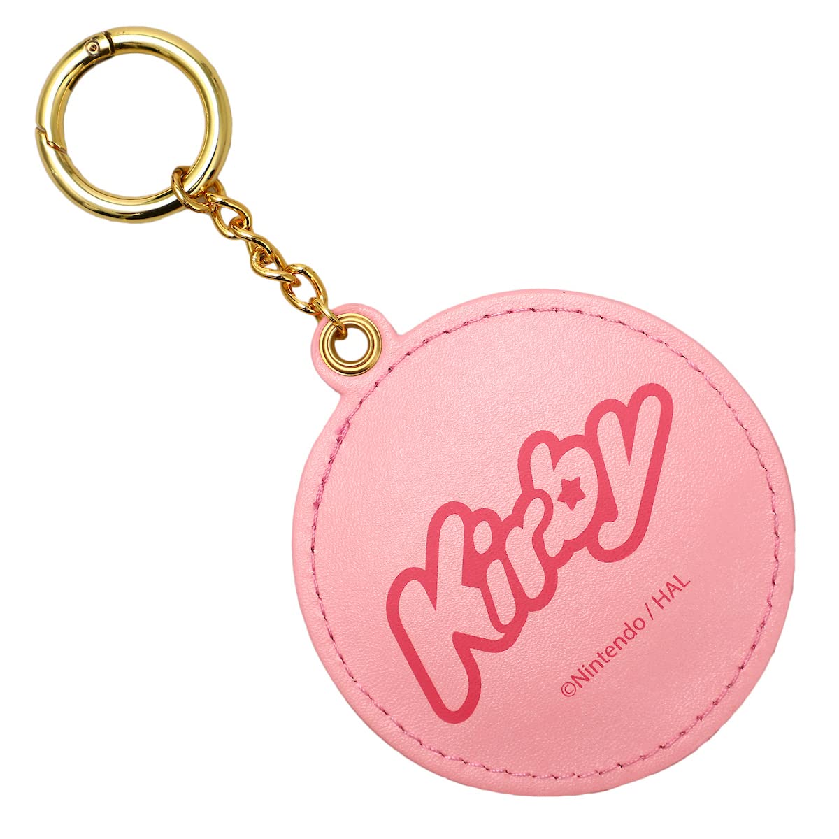 Kirby Face 2D Puff Keychain