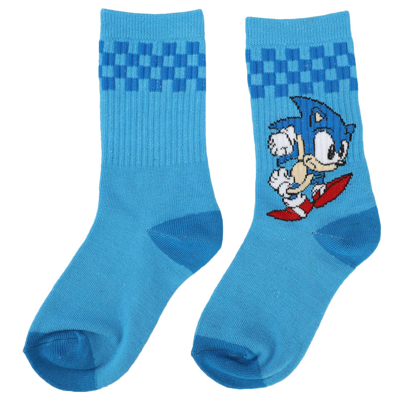 Sonic The Hedgehog Kids Crew Socks (3-Pack)