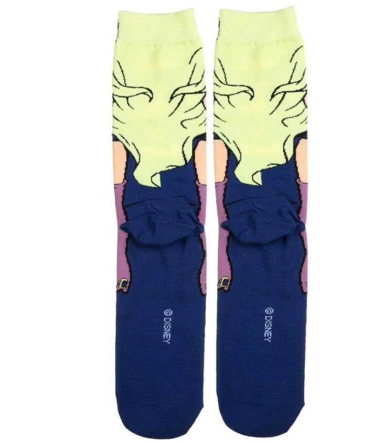 Disney The Muppets Miss Piggy 360-Degree Character Collection Men's Crew Socks
