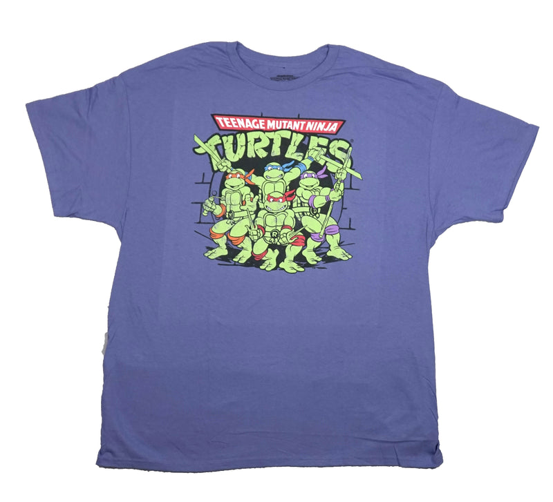 Teenage Mutant Ninja Turtles Mens T-Shirt - Tunnel Stance Group
