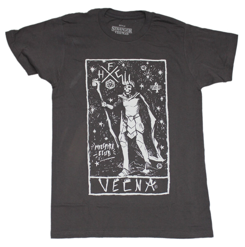 Stranger Things Mens T-Shirt - Hellfire Club Vecna Drawing - Inmyparentsbasement.com
