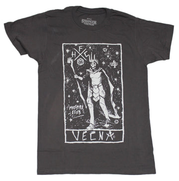 Stranger Things Mens T-Shirt - Hellfire Club Vecna Drawing