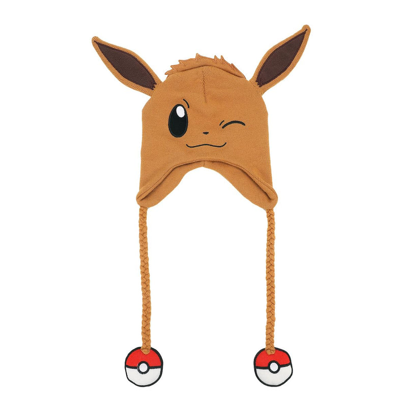 Pokémon Eevee Brown Laplander knit cap