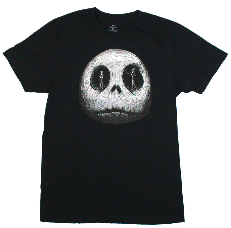 The Nightmare Before Christmas Mens T-Shirt - Jack & Sally In Eyes