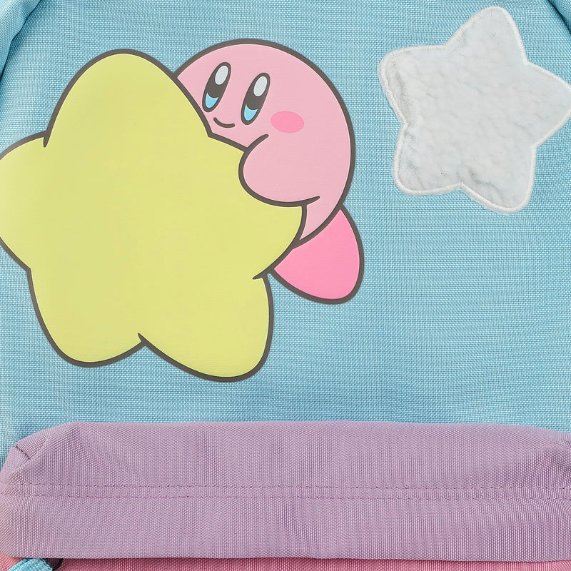 Bioworld Kirby Stars 17" Pink & Blue adult Backpack