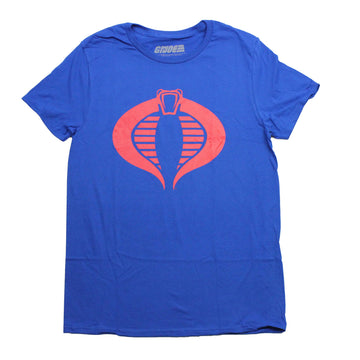 G.I. Joe GI Joe Mens T-Shirt - Red Cobra Logo Commander Costume Shirt