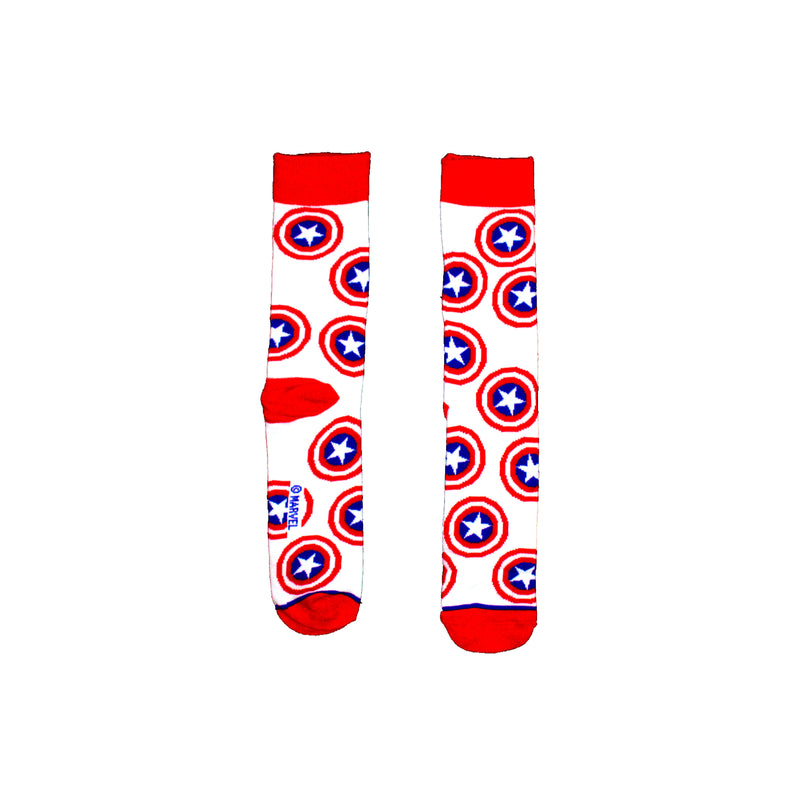 Marvel Captain America Shields all over Men's Crew sock