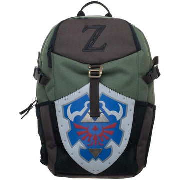 The Legend of Zelda Canvas Shield Pocket Backpack
