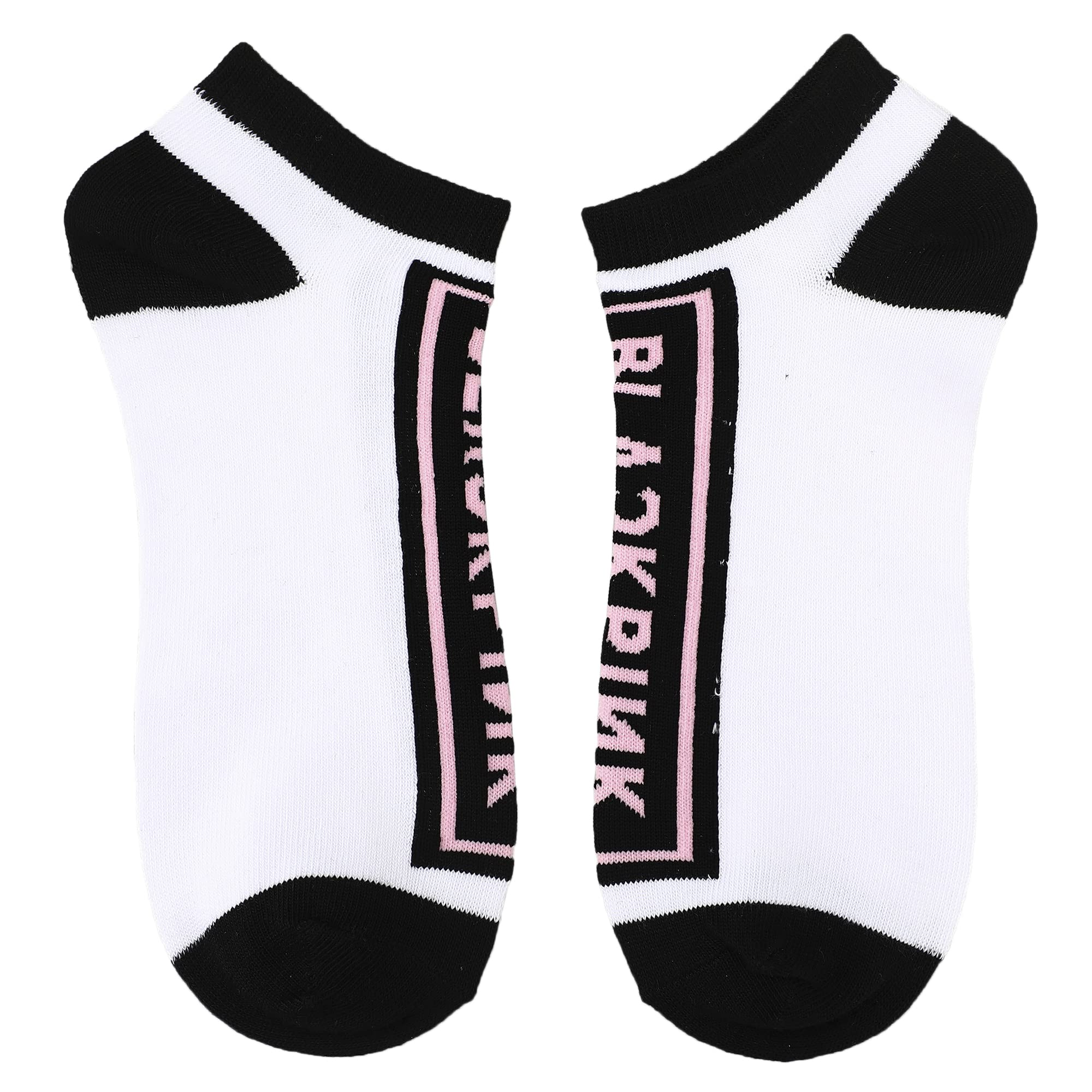 Bioworld Blackpink Group Members Ankle Socks set 5-pack for women