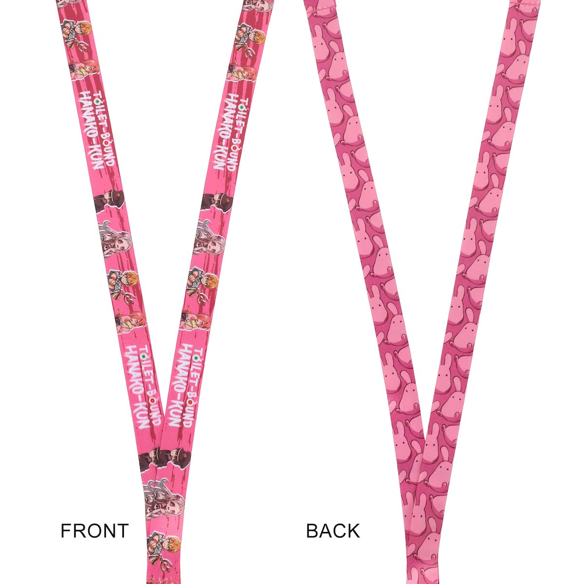 Toilet-Bound Hanako-Kun Lanyard with Neck Breakaway and Metal Charm