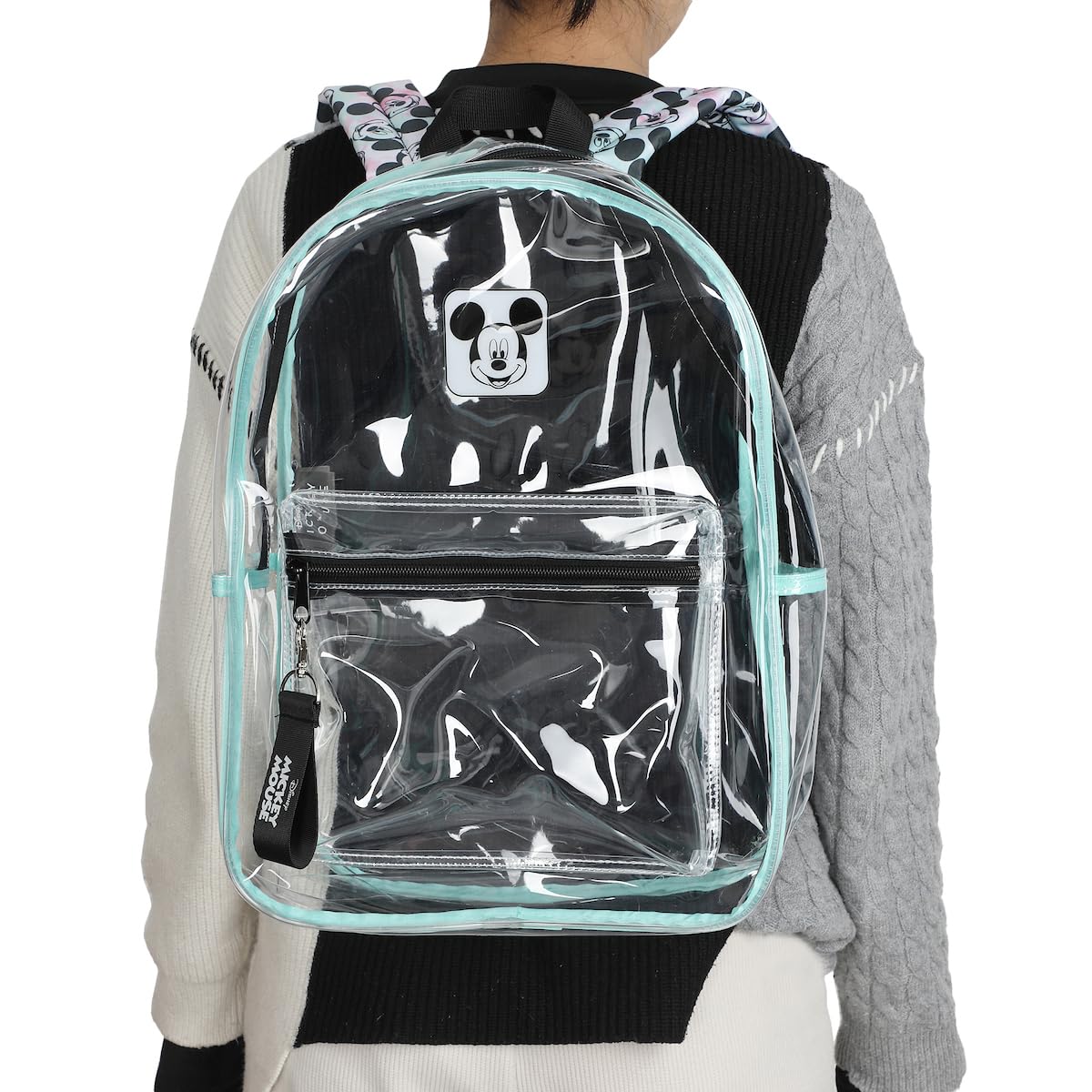 Bioworld Unisex Adult Custom, Mickey Mouse Clear, OSFA