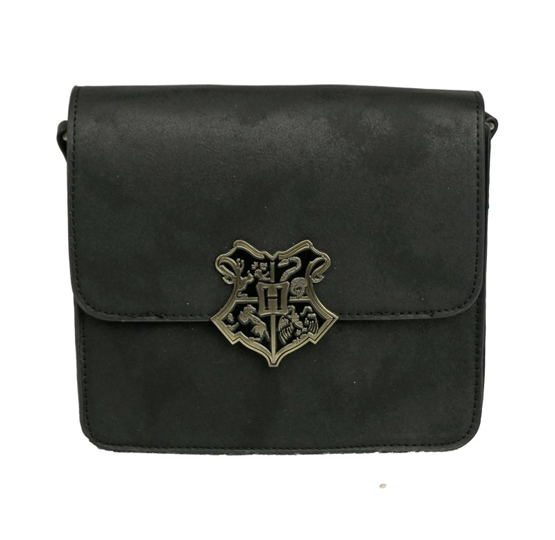 Harry Potter Hogwarts Gold Crest Snap Button Clutch Bag Purse