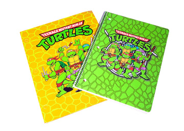 Teenage Mutant Ninja Turtles Back 2 School Spiral Notebook & Pocket Folder Combo