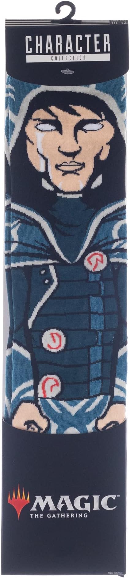 Magic The Gathering Jace Beleren Adult Animigos Crew Socks
