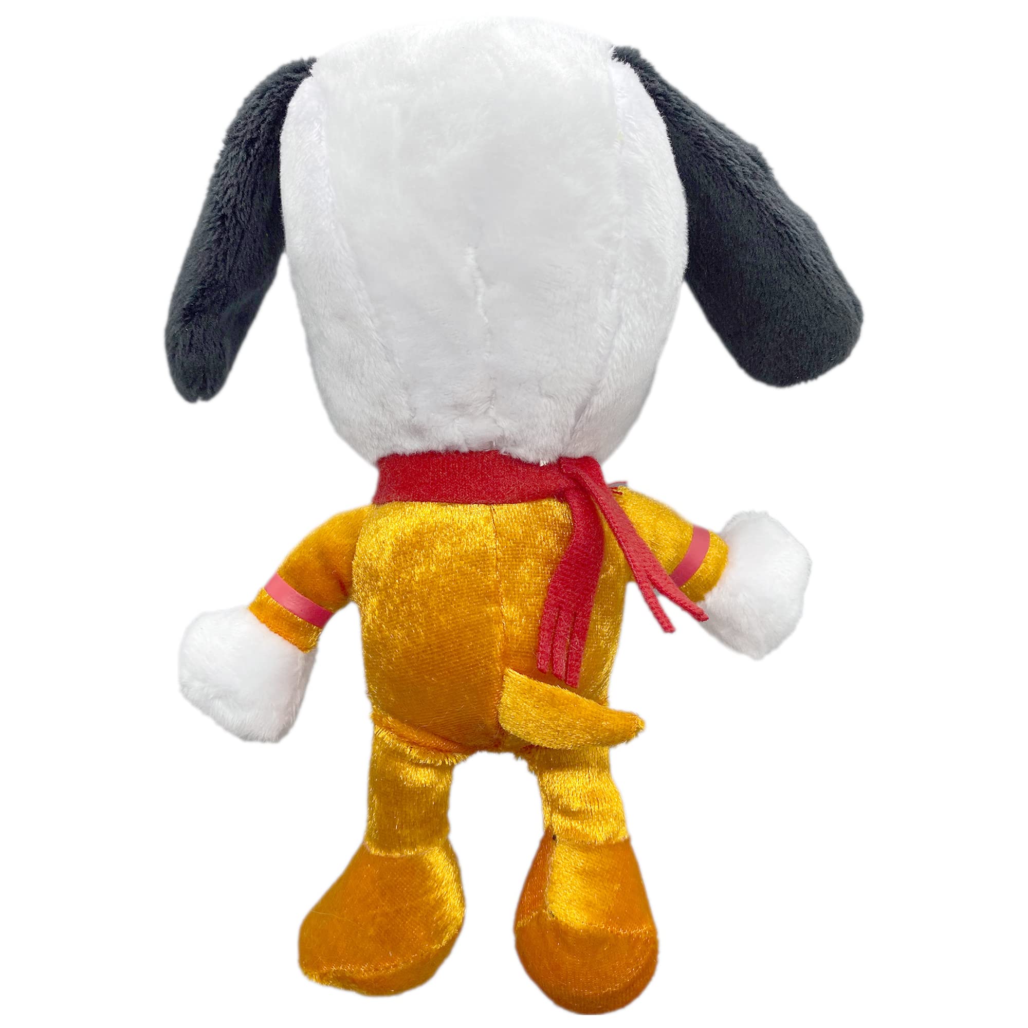 Jinx Official Peanuts Collectible Plush Snoopy, Excellent Plushie Toy for Toddlers & Preschool, Orange NASA Astronaut Snoopy