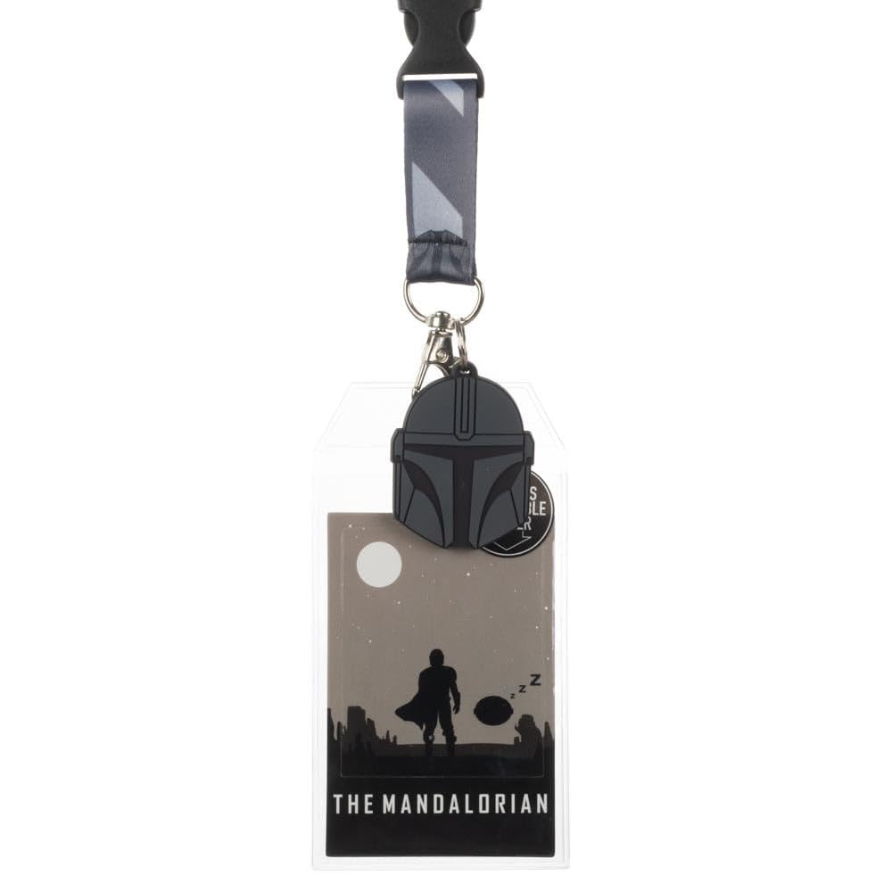 Star Wars The Mandalorian Baby Yoda Lanyard & Charm