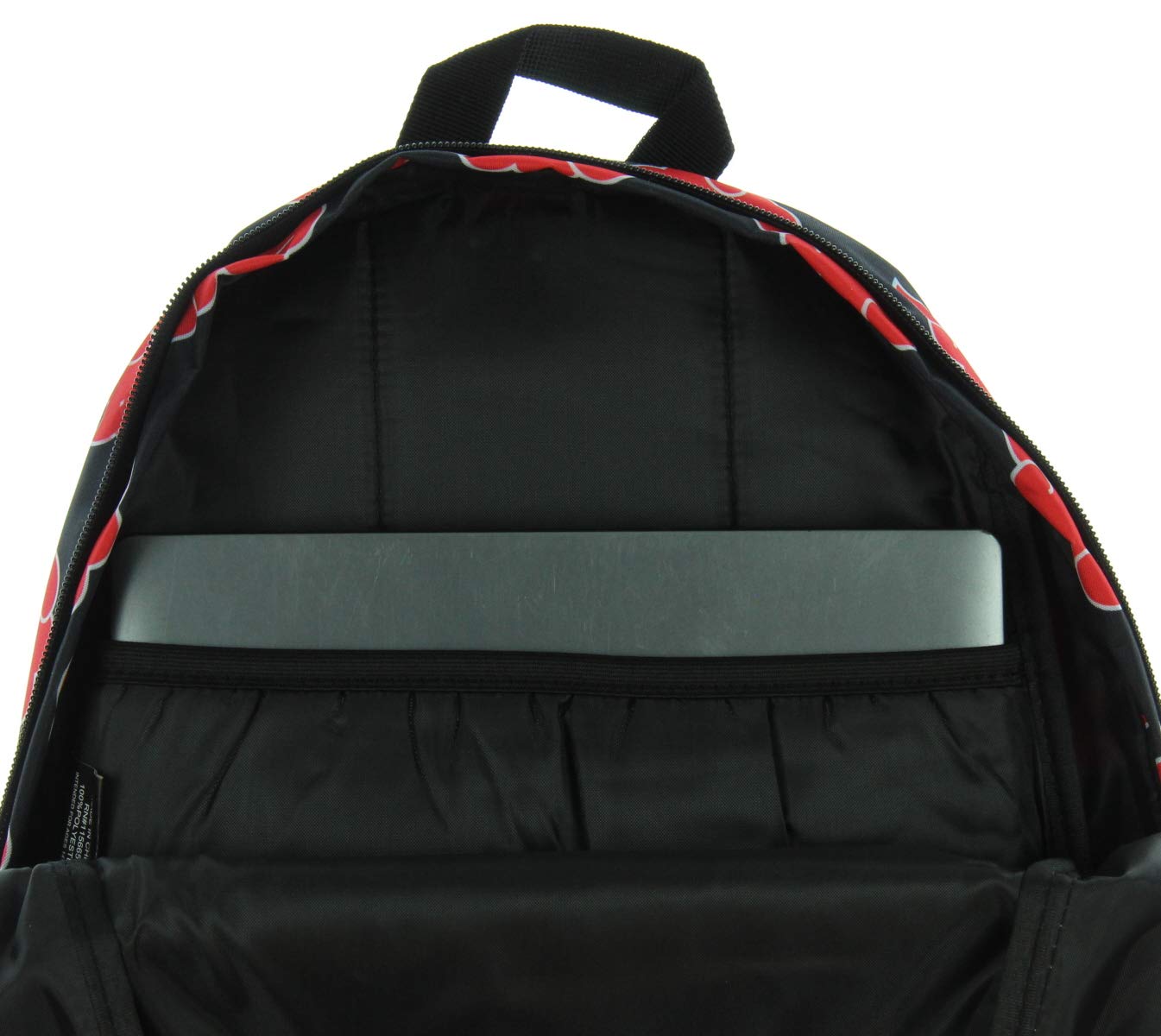 Bioworld Naruto Backpack Shippuden Akatsuki Red Clouds All Over Print Travel Laptop Backpack