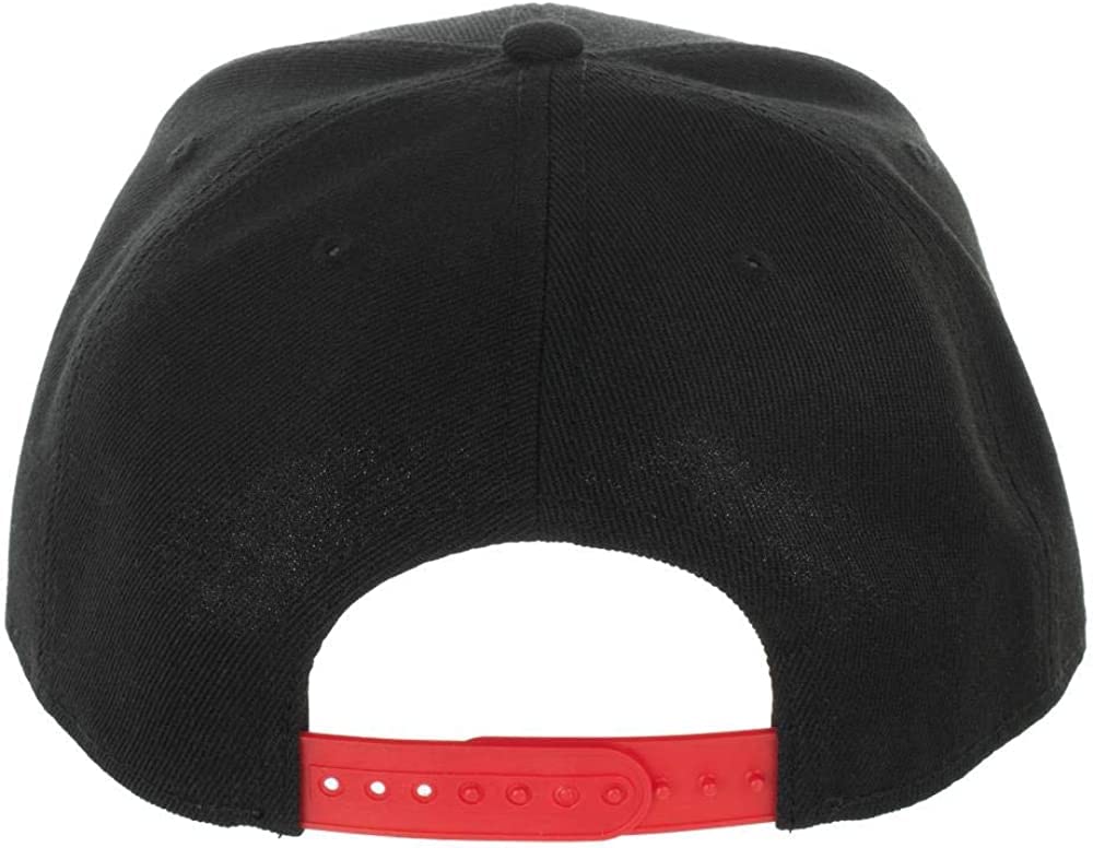 Dungeons and Dragons Classic Logo Men's Black FLATBILL Snapback Hat