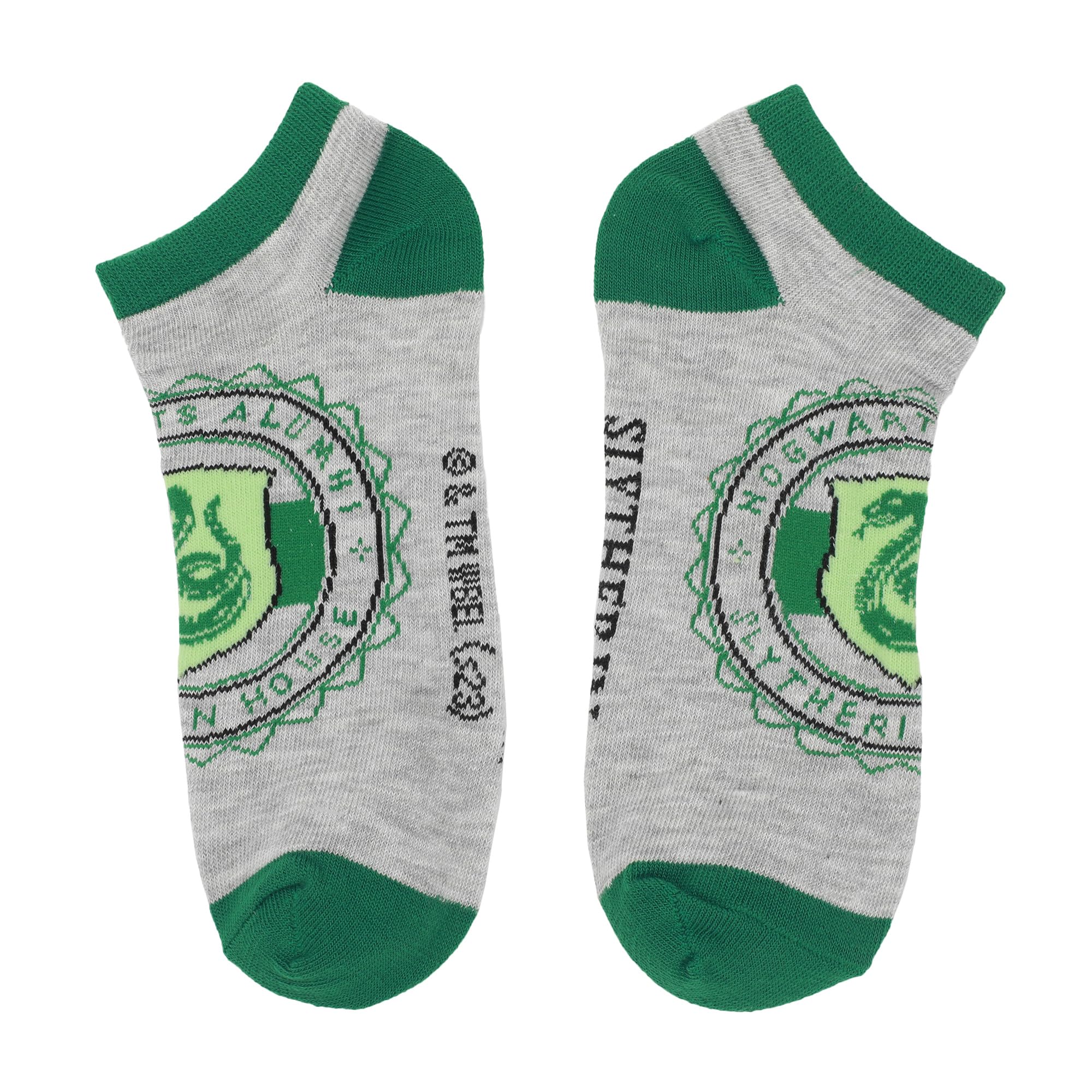 Harry Potter Slytherin Ankle Socks 5-Pack for Women