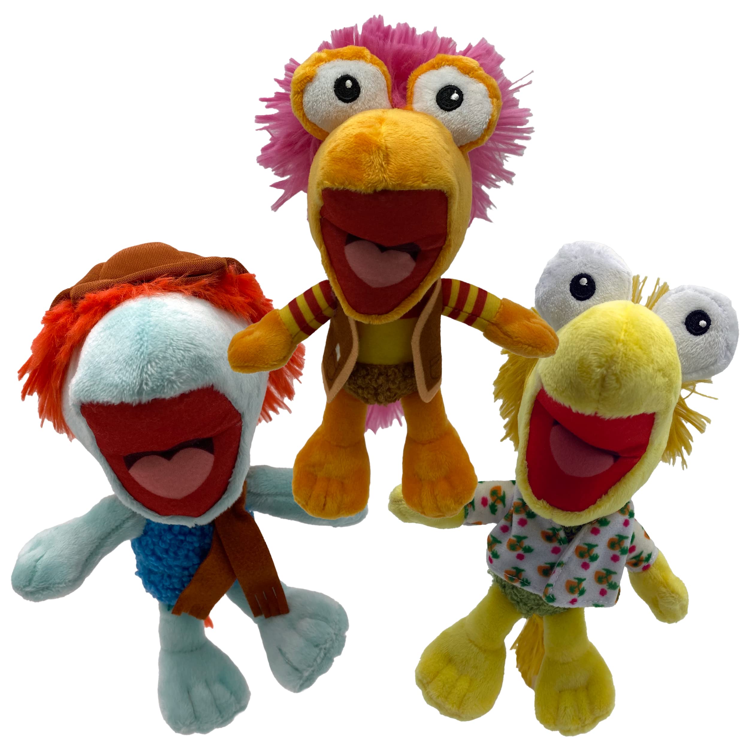 Boober Small Plush Toy 7.5" Fraggle Rock Stuffed Figure Apple TV+ Series for Fans of All Ages