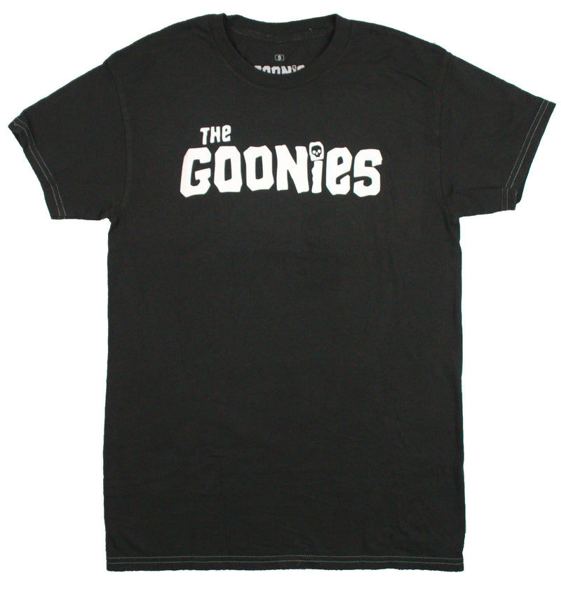 The Goonies Mens T-Shirt - Logo on Front One Eyed Willy on Back
