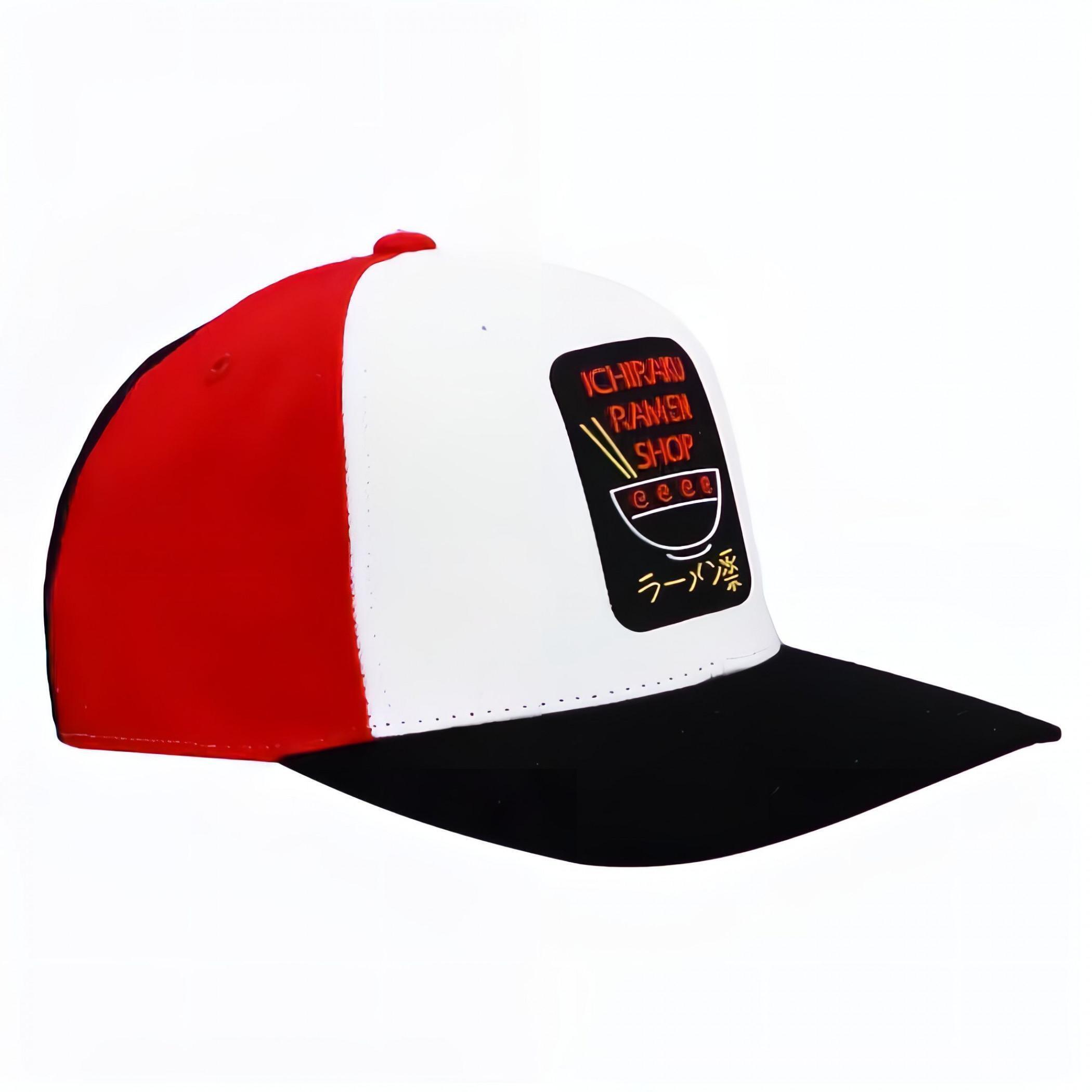 Naruto Ichiraku Ramen Shop Flat Bill Snapback Hat