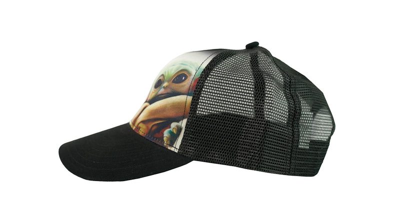 Star Wars The Mandalorian The Child Grogu Mesh Trucker Hat