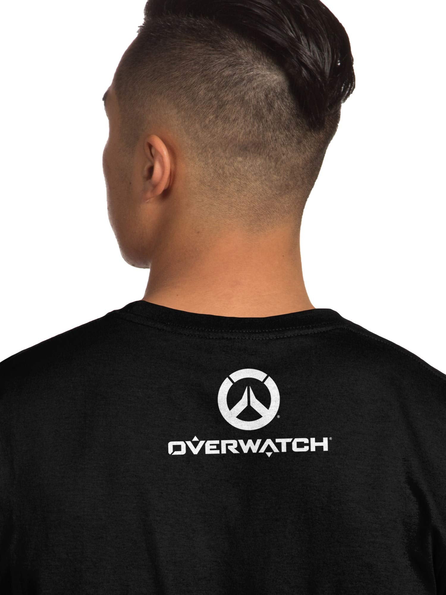 Overwatch Mens T-Shirt - Reaper Remorseless Scary Face Image