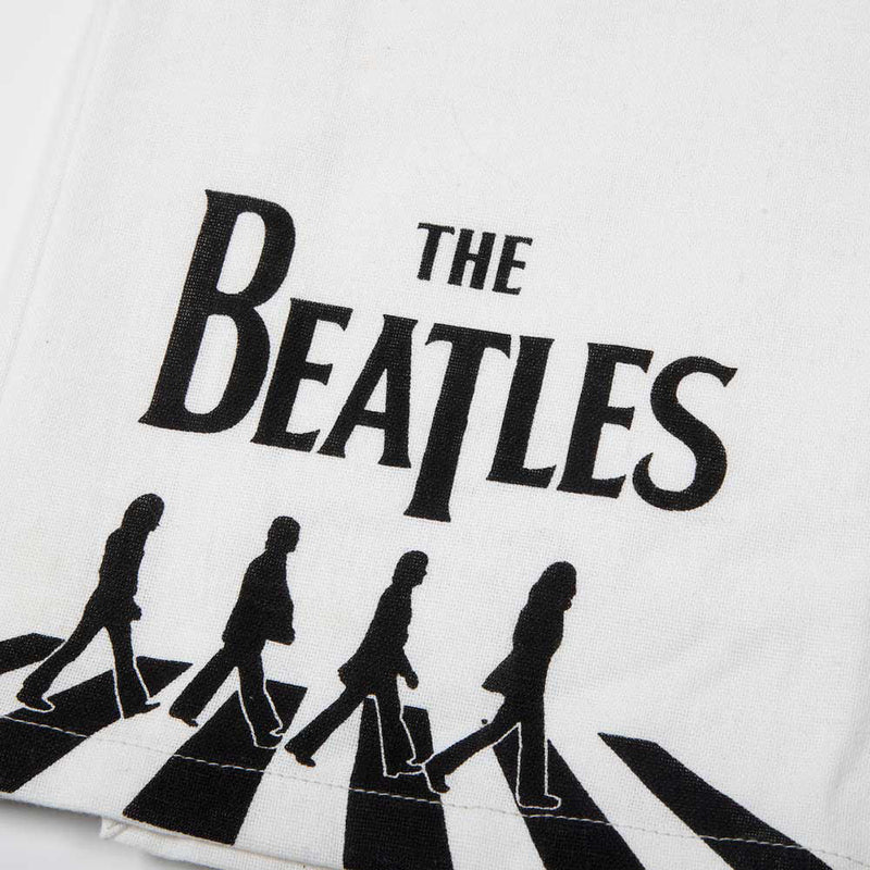 The Beatles Abbey Road Collection White Cotton  Silhouette Tea Towel
