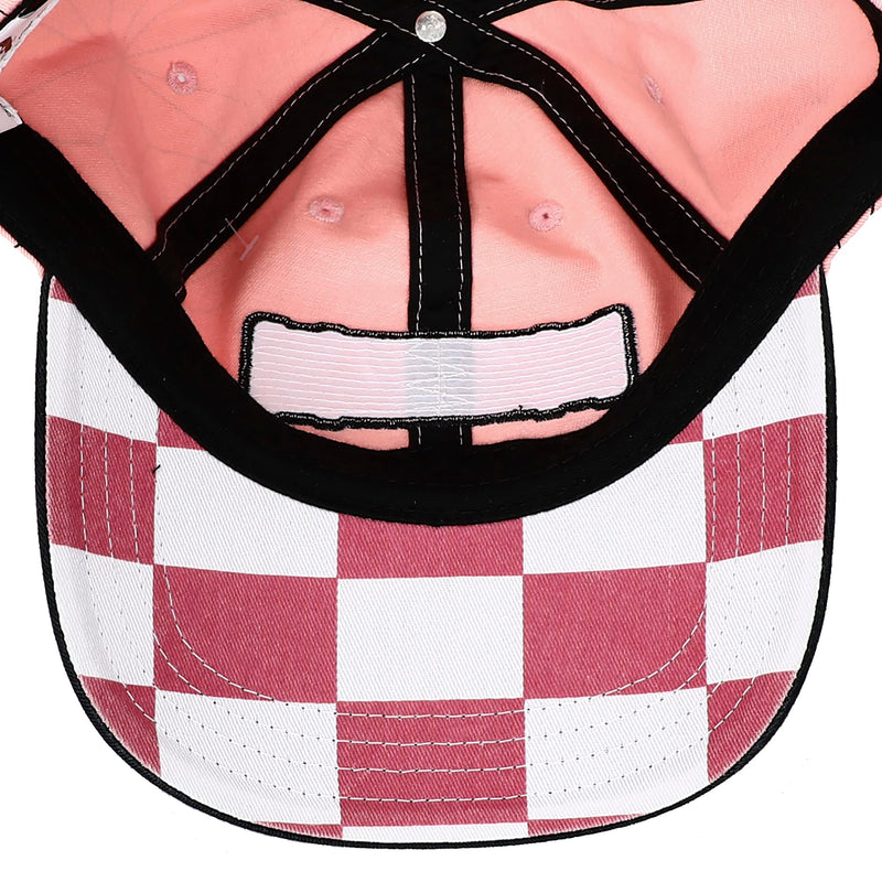 Demon Slayer Embroidered Season 1 Logo Black Adjustable Baseball Hat