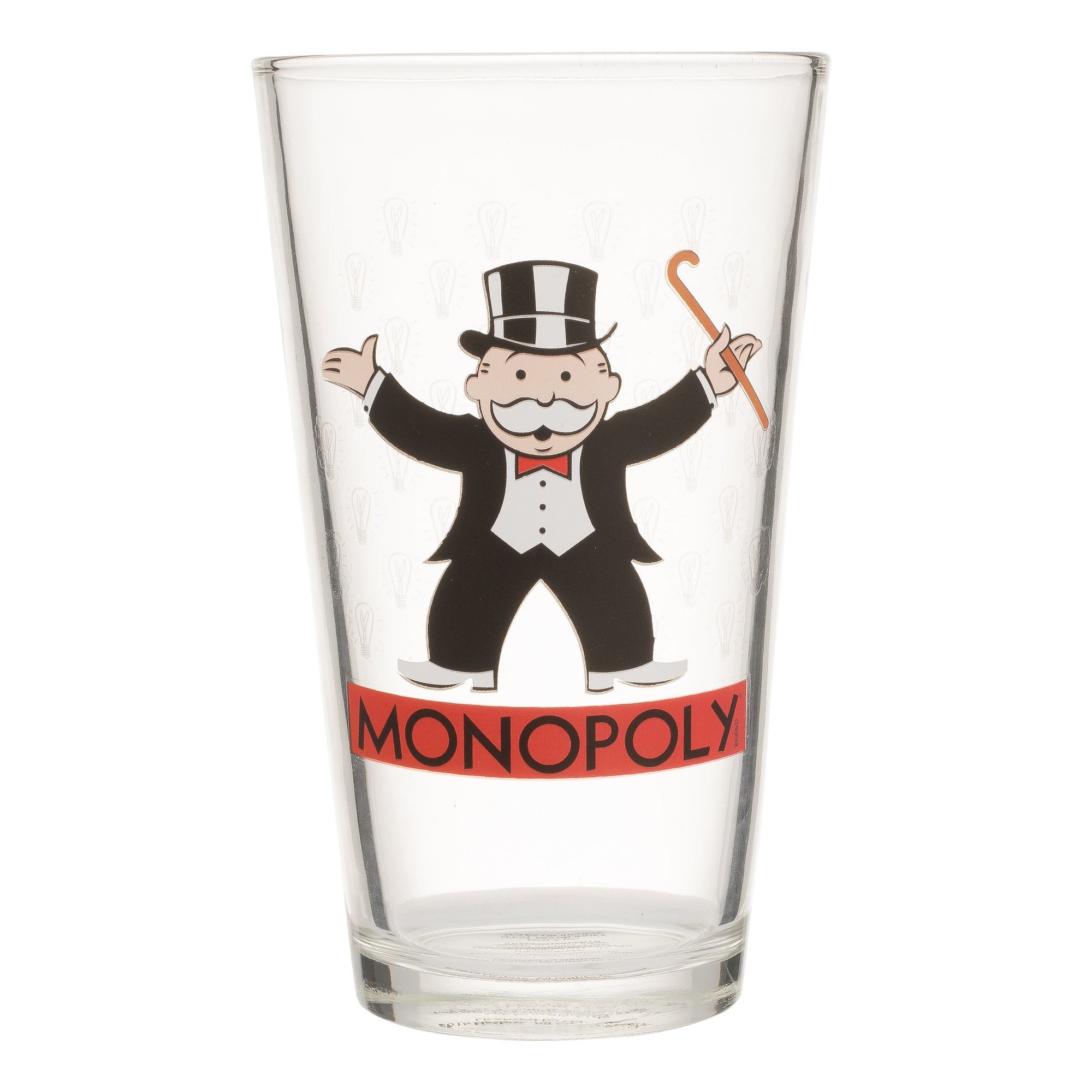 Vandor Hasbro Games 4 Piece 16 oz. Glass Set